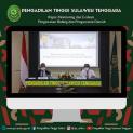 Rapat Monitoring dan Evaluasi Pengawasan Bidang dan Pengawasan Daerah