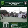 Pelaksanaan Apel Sore Pengadilan Tinggi Sulawesi Tenggara