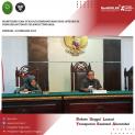 Monitoring dan Evaluasi Pembangunan Zona Integritas Pengadilan Tinggi Sulawesi Tenggara Monitoring dan Evaluasi Pembangunan Zona Integritas Pengadilan Tinggi Sulawesi Tenggara