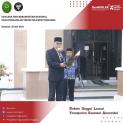 Upacara Hari Kebangkitan Nasional pada Pengadilan Tinggi Sulawesi Tenggara