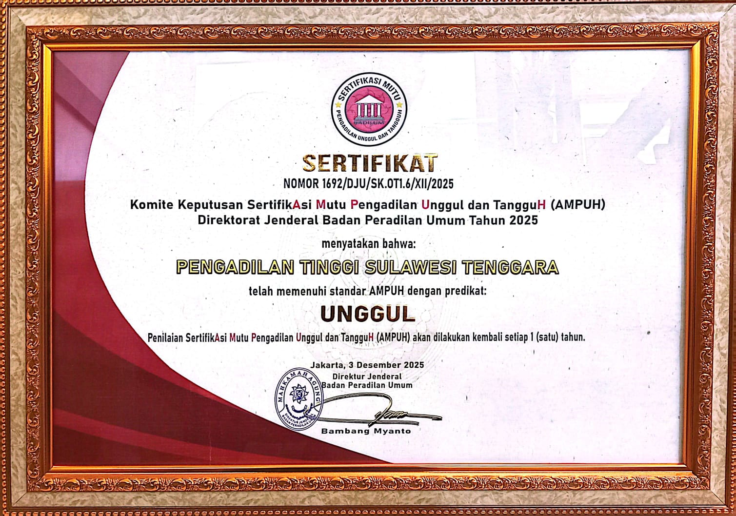 sertifikat ampuh 2025